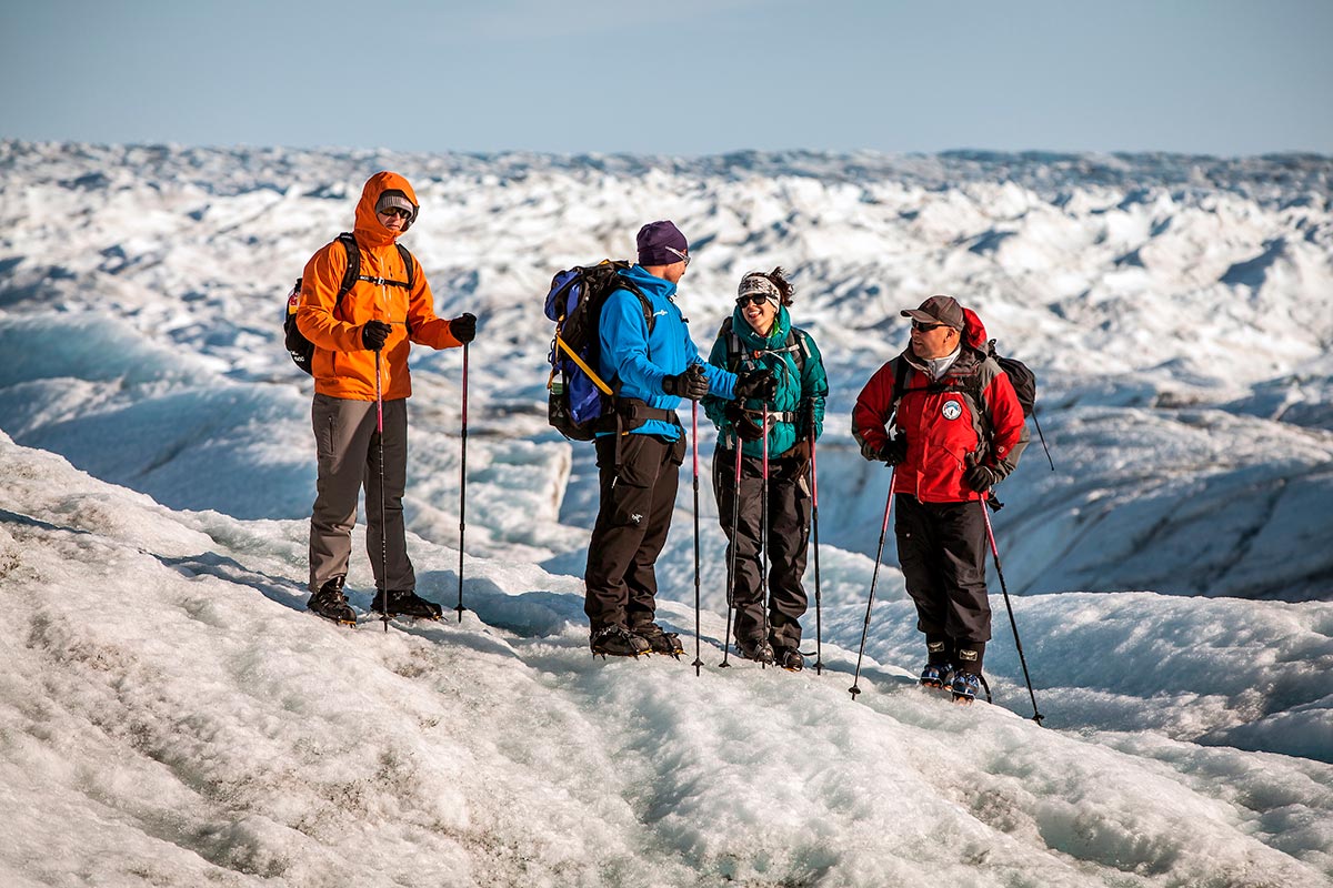 Calotta glaciale della Groenlandia vicino a Kangerlussuaq