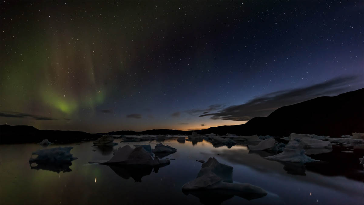2022 - L'AURORA BOREALE IN GROENLANDIA E ISLANDA